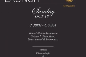 Baju Maya Launching. Co-organized by KLMCC