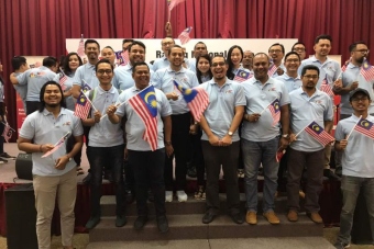 NCCIM Moments of Unity 2.0 - Raising of National Flag 